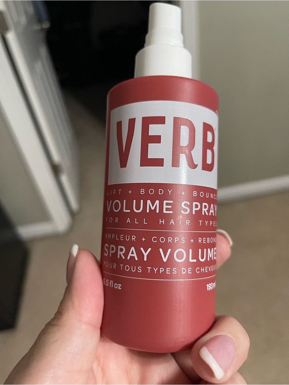 Verb Volume Spray - Rose Red Bottle
